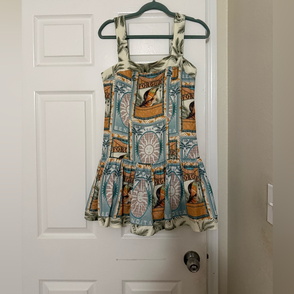 Agua Bendita Multicolor Printed Dress - Picture 6 of 16